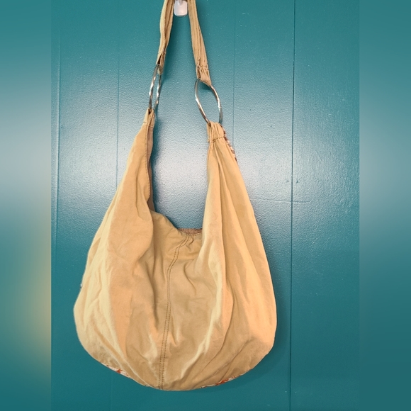 ☀ Floral Patchwork Hobo Bag - Picture 5 of 11